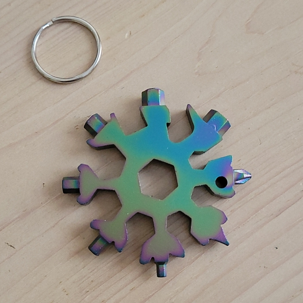 Heavy Metal Multi Use Tool Keychain
